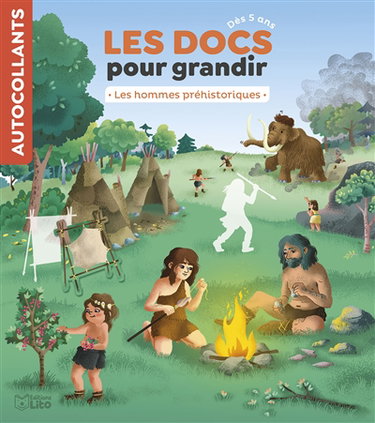 Couverture de Les hommes préhistoriques