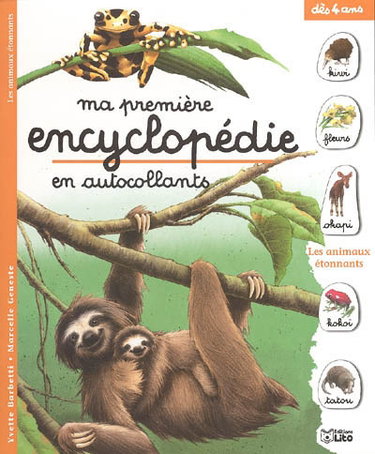 Couverture de Les animaux étonnants