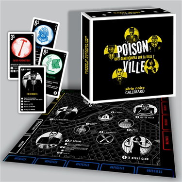 Couverture de Poison Ville : le jeu de la Série noire