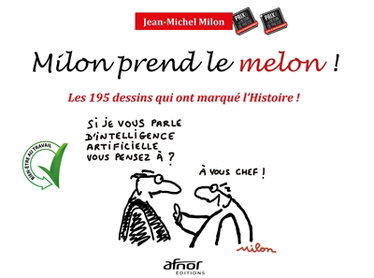 Couverture de Milon prend le melon ! : les 195 dessins qui ont marqué l'histoire !