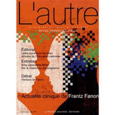 Couverture de Autre (L'), n° 39. Actualité clinique de Frantz Fanon