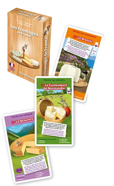 Couverture de Les fromages de France. French cheeses