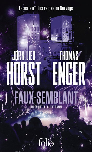 Couverture de Une enquête de Blix et Ramm. Faux-semblant