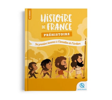 Couverture de Histoire de France. Préhistoire : des premiers hommes à l'invention de l'écriture