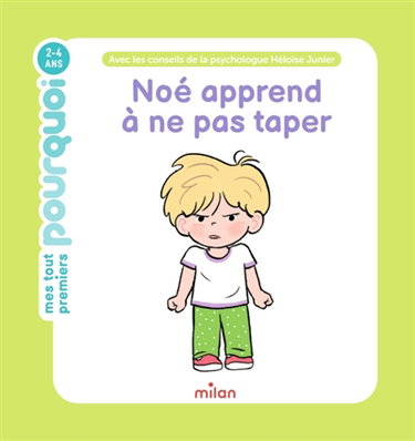 Couverture de Noé apprend à ne pas taper