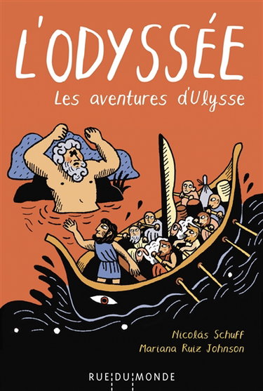 Couverture de L'Odyssée : les aventures d'Ulysse