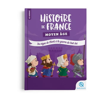 Couverture de Histoire de France. Moyen Age : du règne de Clovis à la guerre de Cent Ans