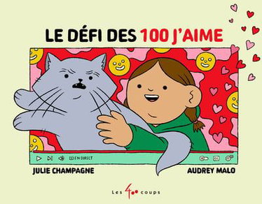 Couverture de Le défi des 100 j'aime