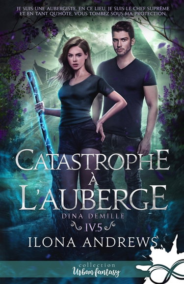 Couverture de Catastrophe à l'Auberge : Dina Demille, T4.5