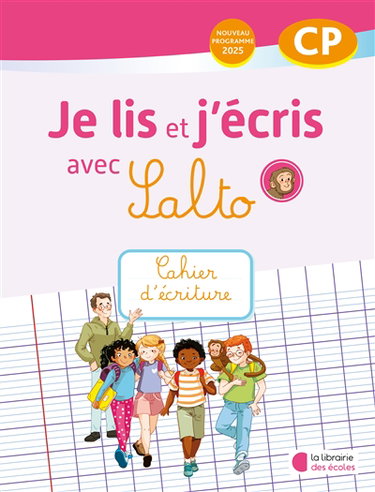 Couverture de Je lis et j'écris avec Salto, CP : cahier d'écriture : nouveau programme 2025