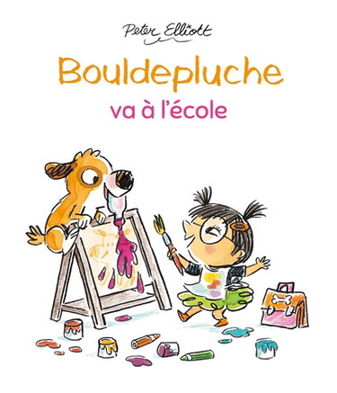 Couverture de Bouldepluche va à l'école