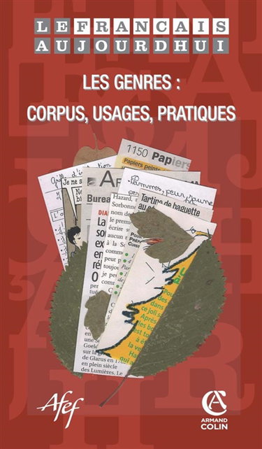 Couverture de Français aujourd'hui (Le), n° 159. Les genres : corpus, usages, pratiques