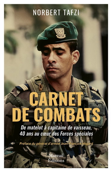 Couverture de Carnet de combats : de matelot à capitaine de vaisseau, 40 ans au coeur des forces spéciales
