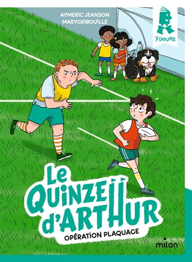 Couverture de Le Quinze d'Arthur. Vol. 2. Opération plaquage
