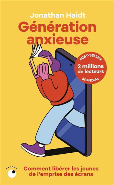 Couverture de Génération anxieuse : comment libérer les jeunes de l'emprise des écrans