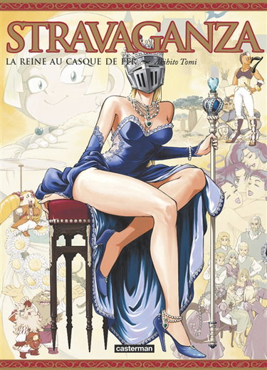 Couverture de Stravaganza : la reine au casque de fer. Vol. 7