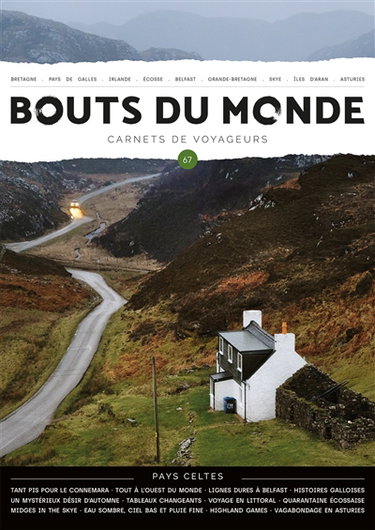 Couverture de Bouts du monde : carnets de voyageurs, n° 67. Pays celtes