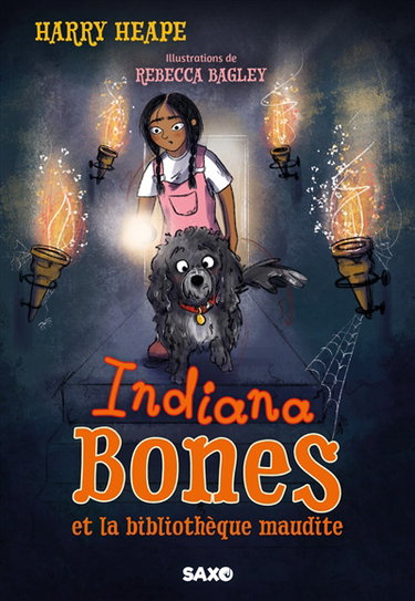 Couverture de Indiana Bones. Vol. 2. Indiana Bones et la bibliothèque maudite