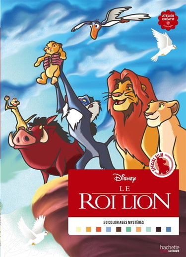 Couverture de Coloriages Mystères Disney - Spécial film : Le Roi Lion
