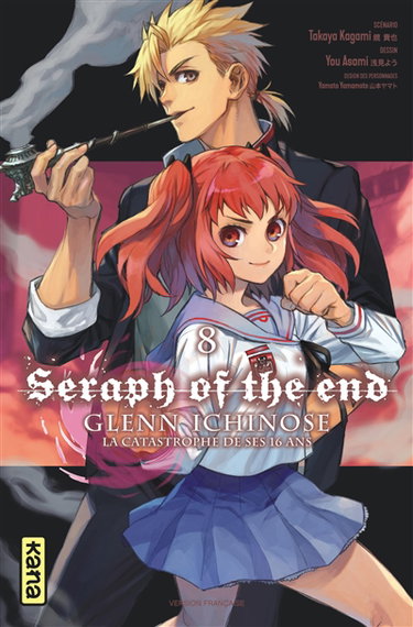 Couverture de Seraph of the end : Glenn Ichinose : la catastrophe de ses 16 ans. Vol. 8