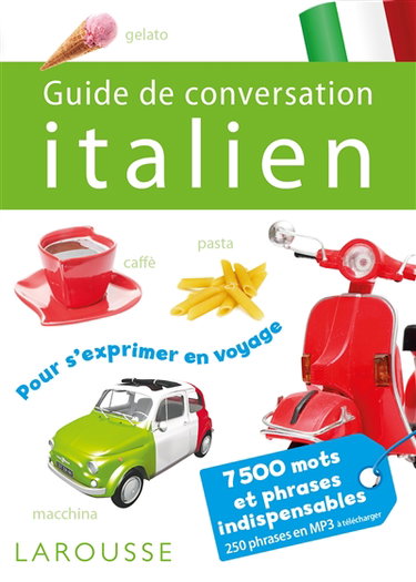 Couverture de Guide de conversation : italien