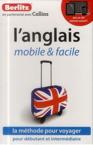Couverture de L'anglais mobile et facile : niveau débutant