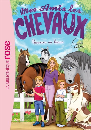 Couverture de Mes amis les chevaux. Vol. 48. Vacances au haras