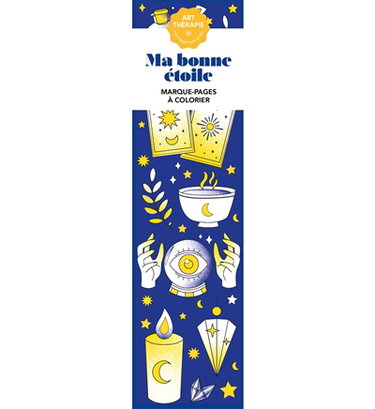 Couverture de Ma bonne étoile : marque-pages à colorier