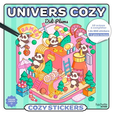 Couverture de Cozy Stickers Didi Plums : Univers Cozy