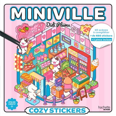 Couverture de Cozy Stickers Didi Plums : Miniville