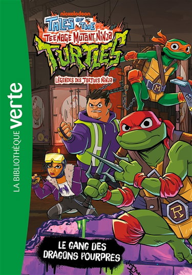 Couverture de Tales of the teenage mutant ninja Turtles : légendes des Tortues ninja. Vol. 2. Le gang des Dragons pourpres