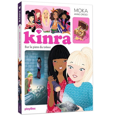 Couverture de Le trésor des Kinra. Vol. 9. Sur la piste du trésor