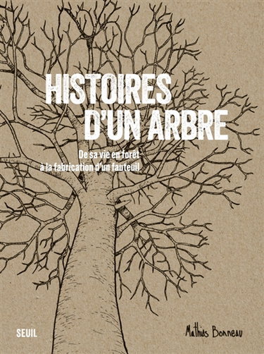 Couverture de Histoires d'un arbre : de sa vie en forêt à la fabrication d'un fauteuil