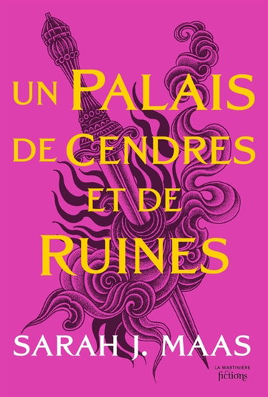 Couverture de Un palais de cendres et de ruines