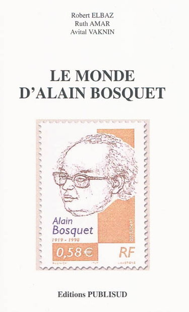 Couverture de Le monde d'Alain Bosquet