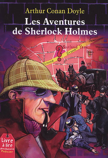 Couverture de Les aventures de Sherlock Holmes