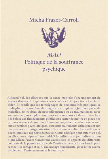 Couverture de Mad : politique de la souffrance psychique