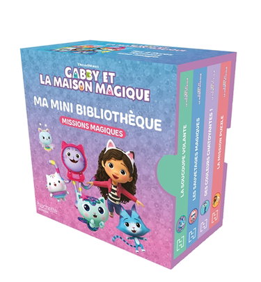 Couverture de Gabby et la maison magique : missions magiques : ma mini bibliothèque