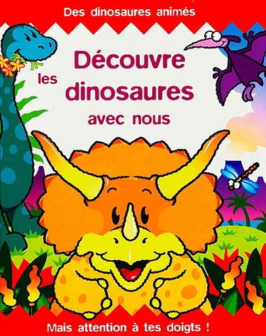 Couverture de Découvre les dinosaures avec nous