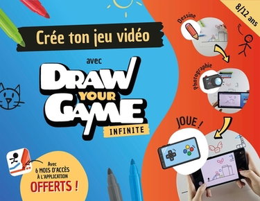 Couverture de Crée ton jeu vidéo avec Draw your game infinite