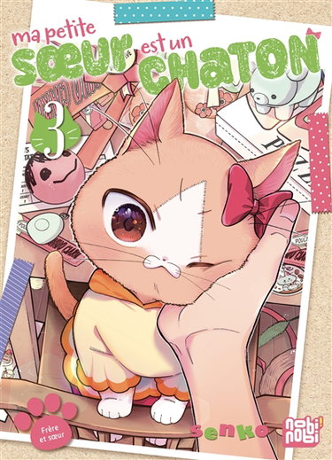 Couverture de Ma petite soeur est un chaton. Vol. 3