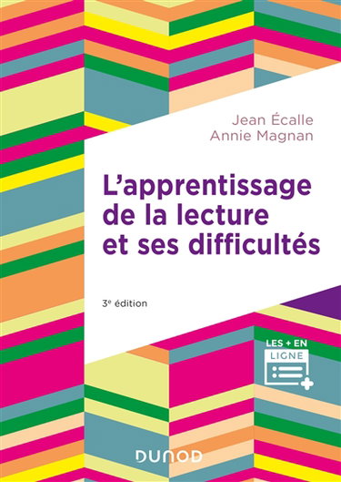 Couverture de L'apprentissage de la lecture et ses difficultés
