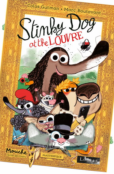Couverture de Stinky Dog at the Louvre