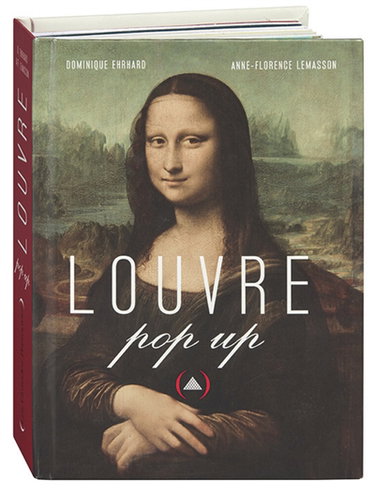 Couverture de Louvre pop-up : une promenade au musée