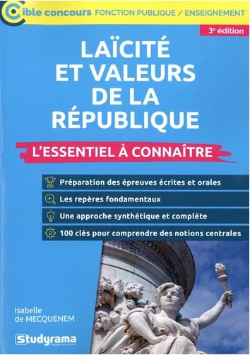 Couverture de Laïcité et valeurs de la République : l'essentiel à connaître