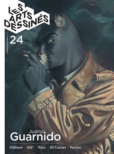 Couverture de Les arts dessinés, n° 24. Joann Sfar par Collectif