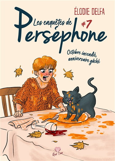 Couverture de Les enquêtes de Perséphone. Vol. 7. Octobre incendié, anniversaire gâché