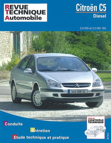 Couverture de Revue technique automobile, n° 690.1. Citroën C5 1.6 et 2.0 HDI 06 9/04