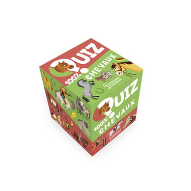 Couverture de Quiz 100 % chevaux