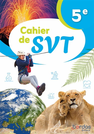 Couverture de Cahier de SVT 5e